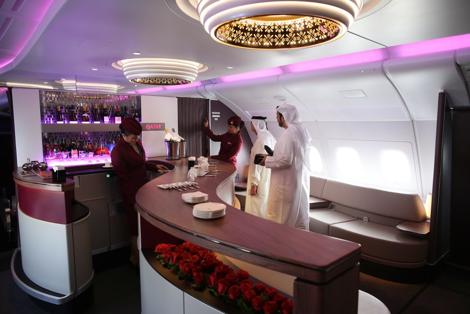 Passengers still get access to the onboard perks like bars and amenities