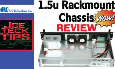 ARK Technologies 1.5u Rackmount Server chassis - Review | JoeteckTips