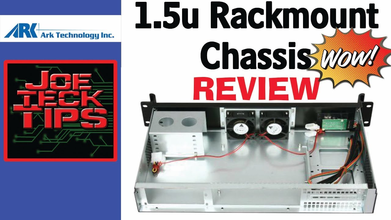 ARK Technologies 1.5u Rackmount Server chassis - Review | JoeteckTips