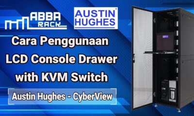 Cara Penggunaan LCD Console Drawer with KVM Switch