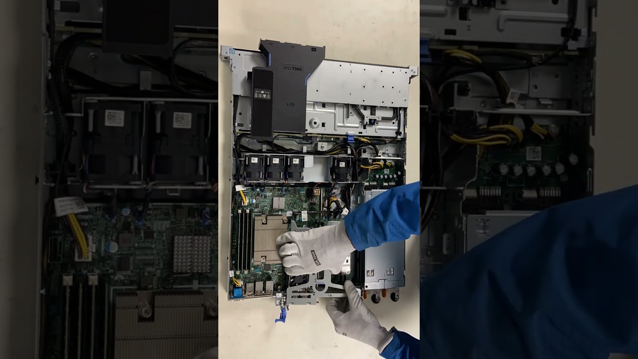 Building Dell PowerEdge R340 4 Bay Server | Configured To Order | Timelapse #technology #Dell