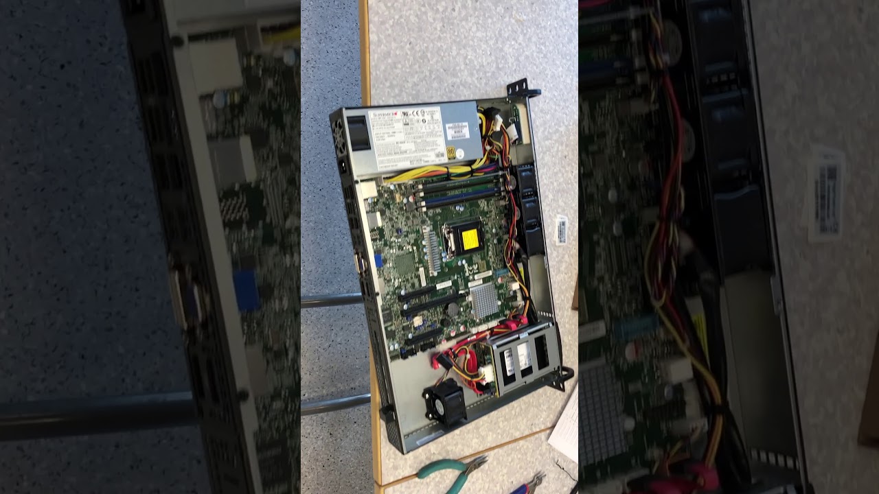 Supermicro rack server production