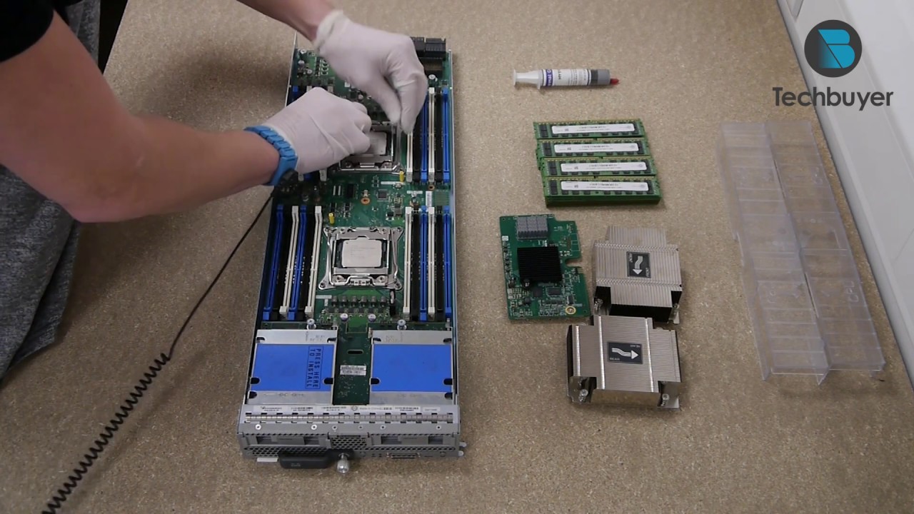 CISCO UCS B200 M4 Blade Server Build