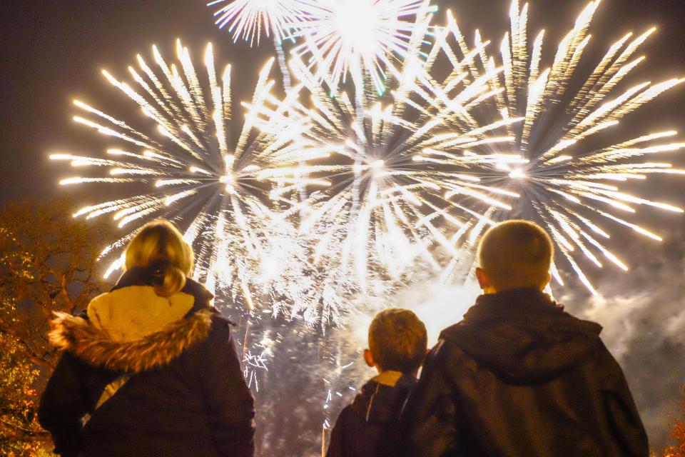 Fireworks displays are happening all of the country