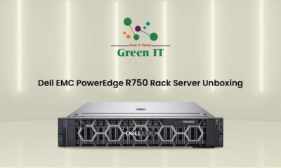 Dell EMC PowerEdge R750 Rack Server Unboxing