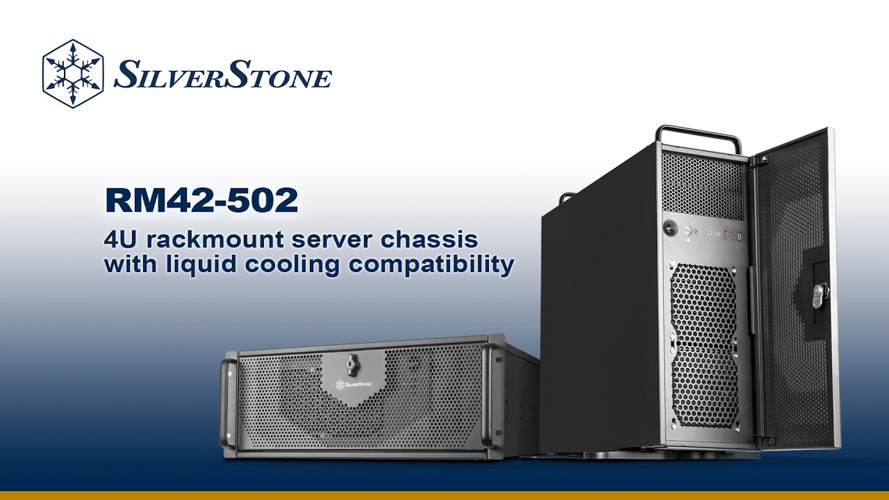 SilverStone RM42-502 4U rackmount server / workstation hybrid chassis - Preview