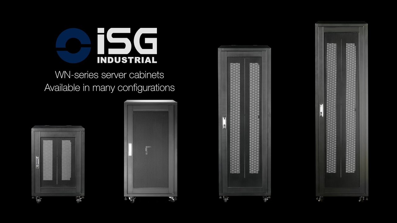 iSG Industrial WN series rackmount server cabinet