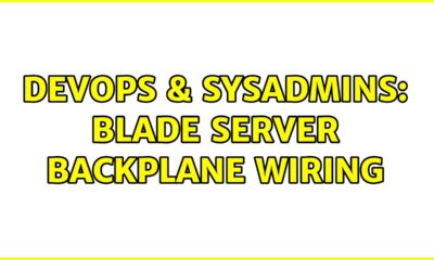 DevOps & SysAdmins: Blade server backplane wiring