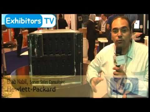 HP's Cloud Computing Technology and Blade System Matrix @ GITEX (Exhibitors TV Network)