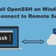 Install OpenSSH on Windows and Connect to Remote Servers using SSH Protocol