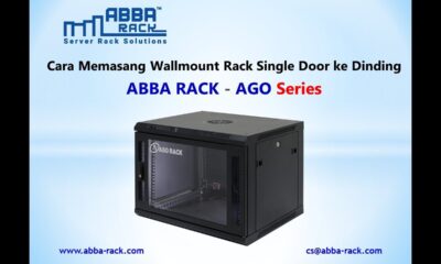 Cara Memasang Wallmount Rack Single Door ke Dinding, ABBA RACK - AGO Series