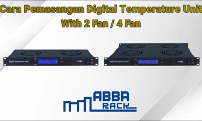 Cara Pemasangan Digital Temperature Unit with Fan - ABBA RACK