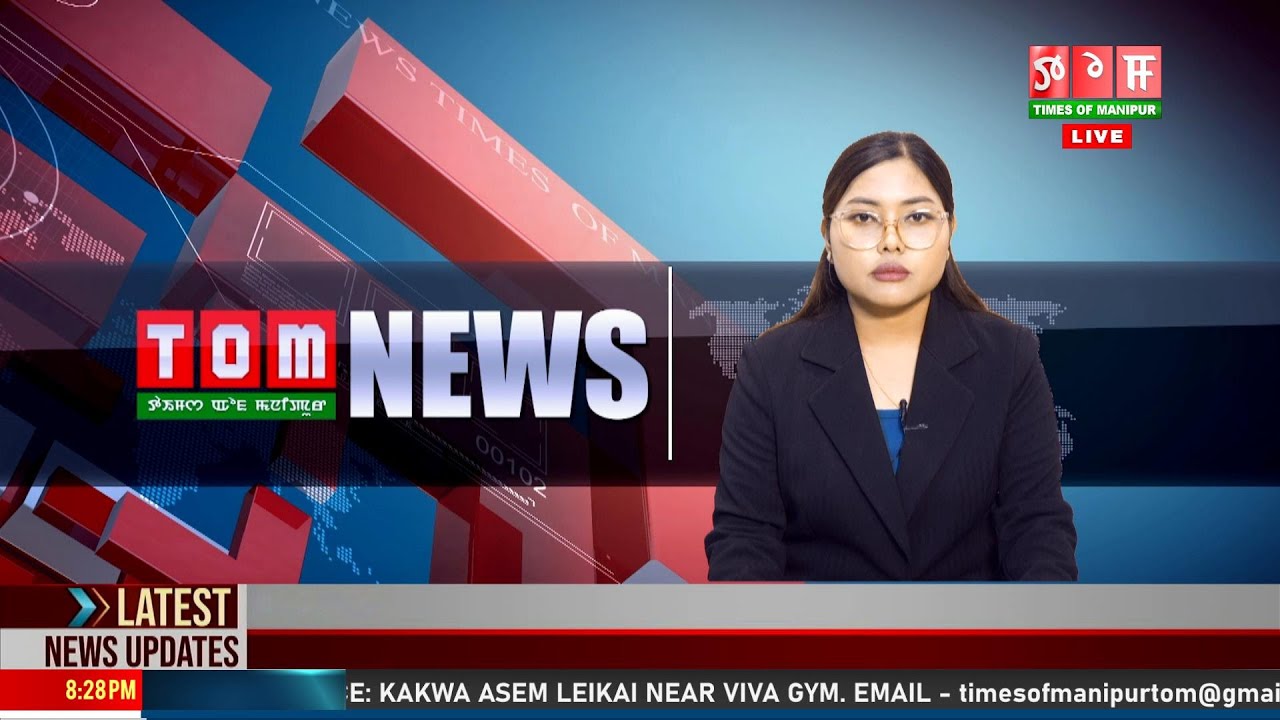 LIVE | TOM TV 3:00 PM MANIPURI NEWS, 08 OCT 2024