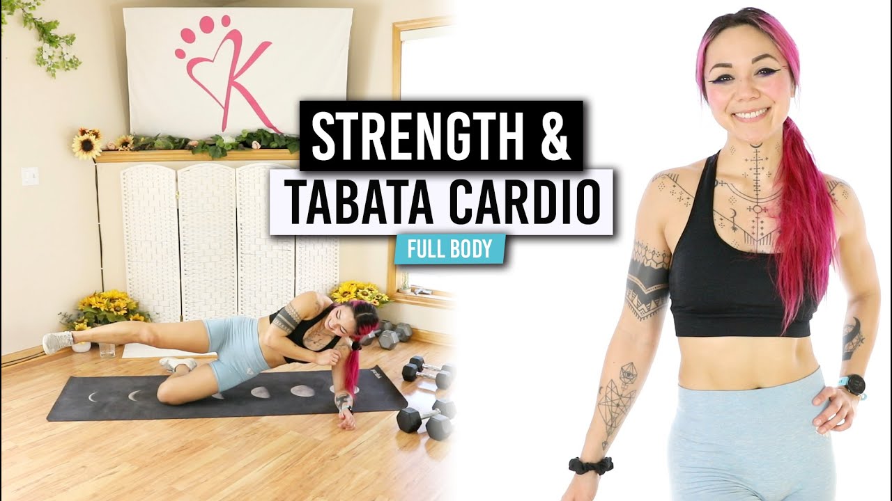 35 Minute Full Body Strength & Brutal Tabata Cardio