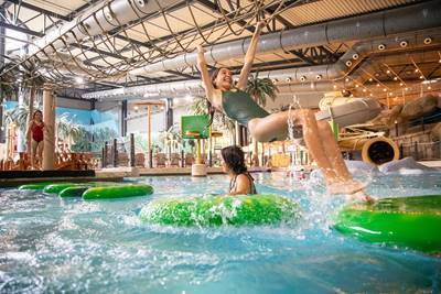 The Danish waterpark has several pools and water slides