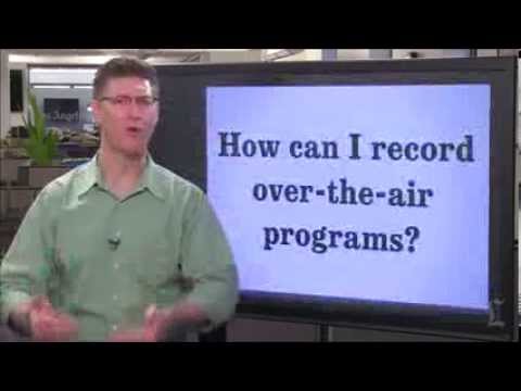 How can I digitally record TV programs without a cable or satellite box? (AskLaz)