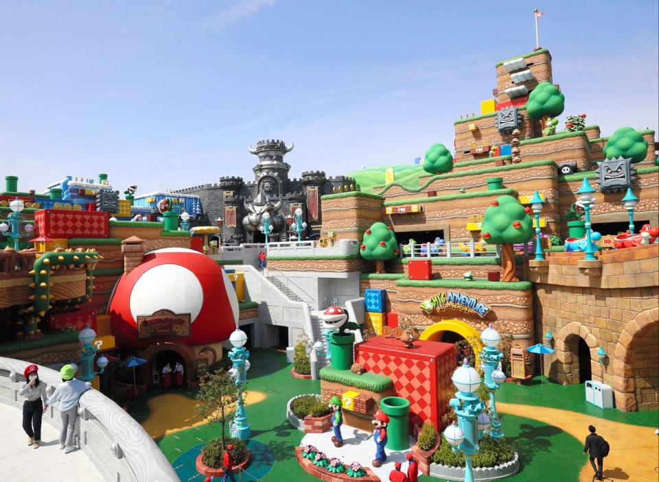 Newly opened Super Nintendo World was a highlight