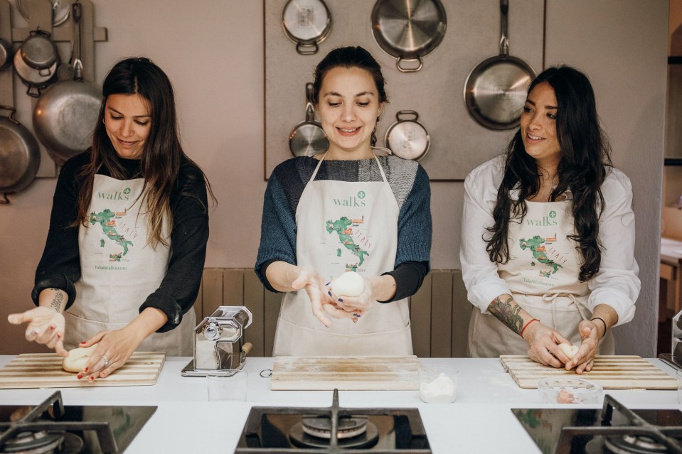 Meanwhile in Rome, we enjoyed a pasta-making class at a cookery school in the city’s beautiful Trastevere neighbourhood