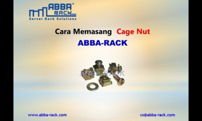 Cara Memasang Cage Nut, ABBA RACK