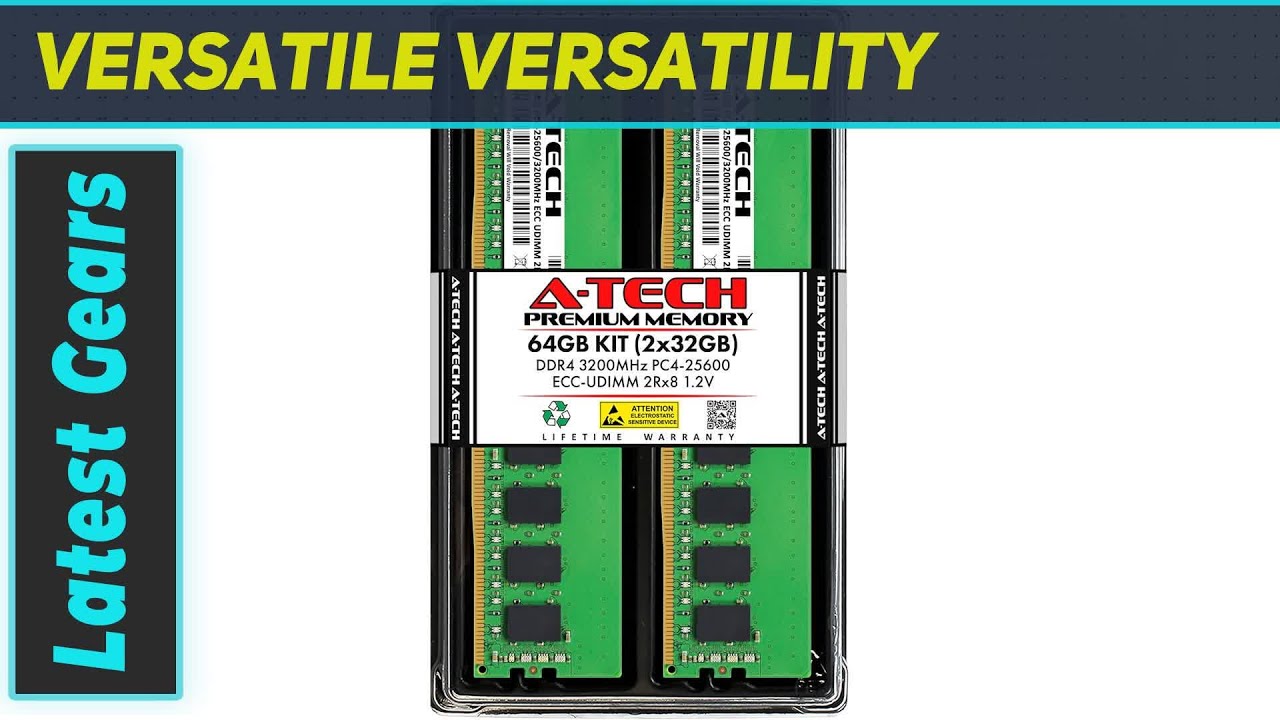 Upgrade Your Dell PowerEdge Server with A-Tech 64GB DDR4 RAM Kit - Unleash Peak Performance!