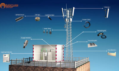 Telecom Base Station Materials: A 3D Walkthrough