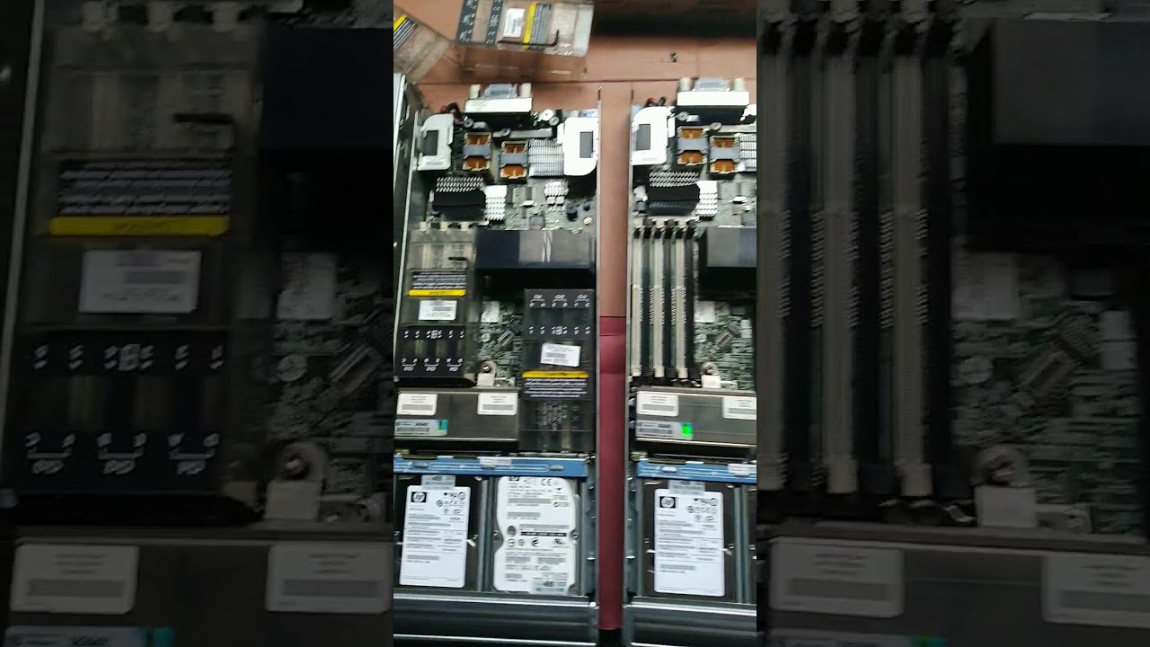 HP Blade Server Inside Look | HP Server Servicing #shorts #afzalhussain