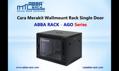 Cara Merakit Wallmount Rack Single Door ABBA RACK - AGO Series