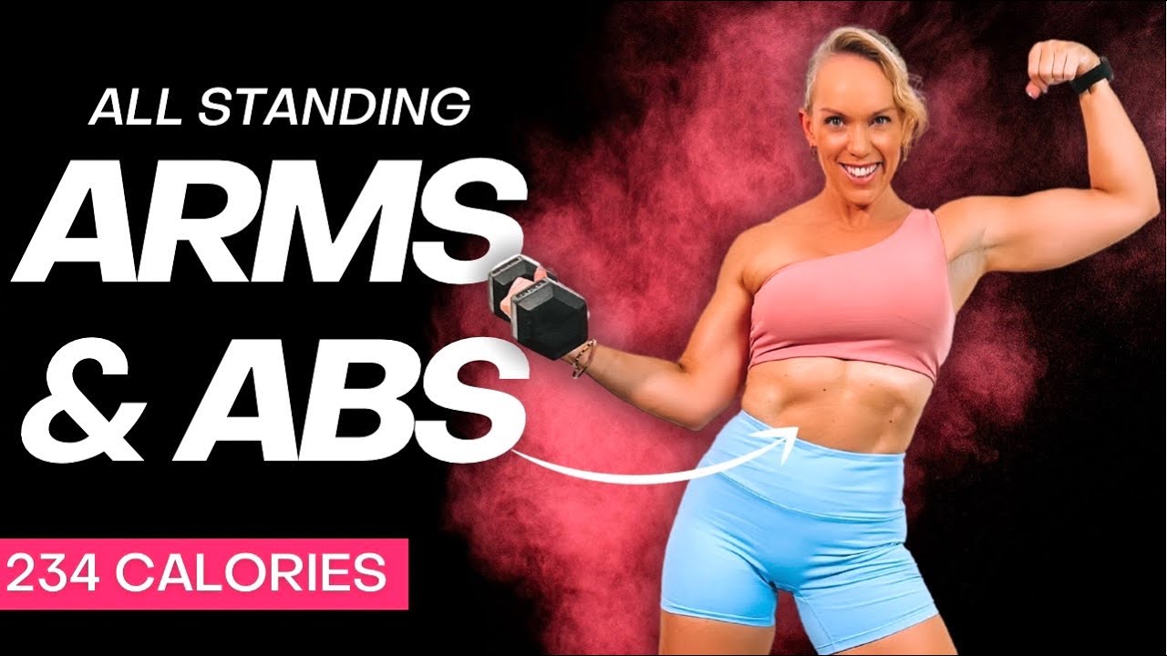 Arms & Abs Workout For Women | 30 Minute Standing Routine