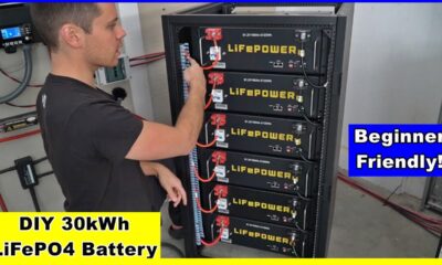 How to Build an EG4 30 kWh LiFePO4 Server Rack Battery