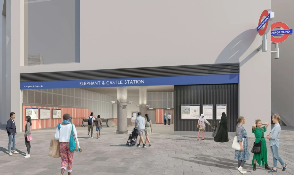 Elephant and Castle station is getting a huge multi-million pound revamp