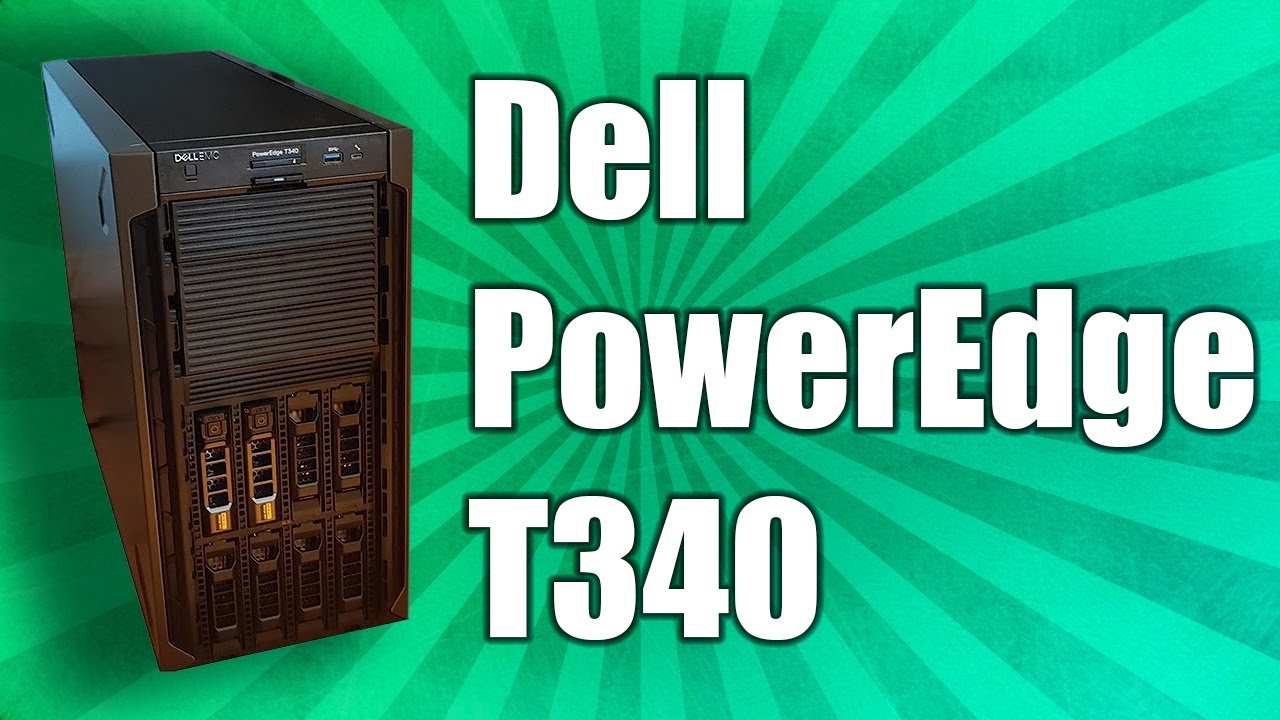 Dell PowerEdge PE T340 Server - Review and Unboxing