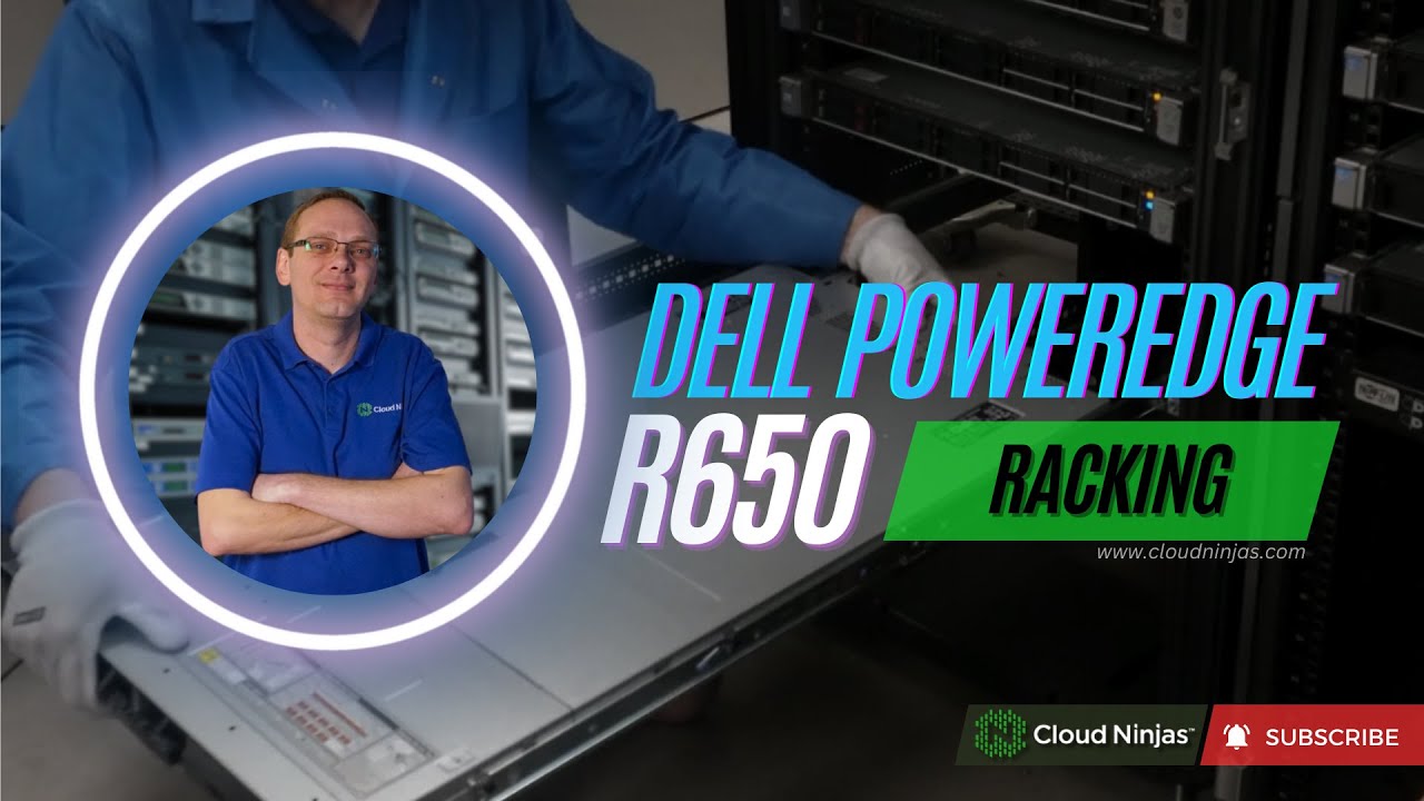 Dell PowerEdge R650 | How To Rack a Server | Server Racking | Sliding Rails | Rackmount Server