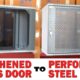 Change Glass Door to Perforated Door | MASS RACK