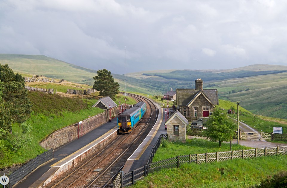 Dent station is still served by trains from Leeds