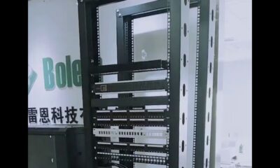 19” Double 4 Post Open Frame Server Rack