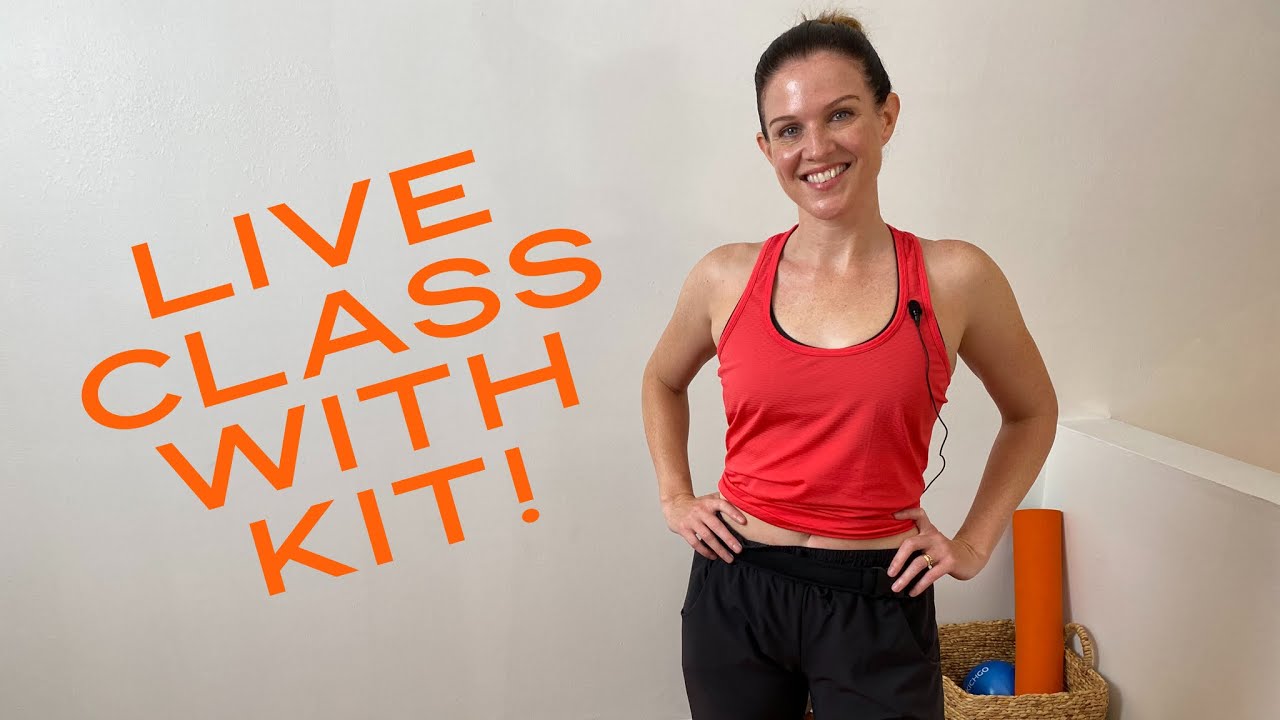 Day 1: 35 min Full Body Pilates Fusion (no equipment) LIVE with Kit Rich #summerminiseries