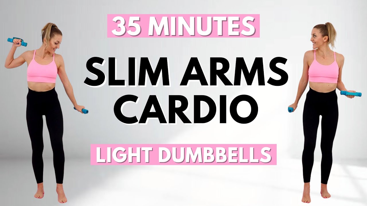 🔥35 Min Aerobic Dance with Dumbbells🔥Upper Body Sculpt - Light Dumbbells🔥KNEE FRIENDLY🔥NO REPEAT🔥