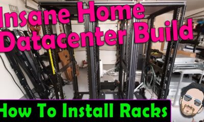 How To Install Server Racks - Tie and Level Racks - Homelab Mini Datacenter Build