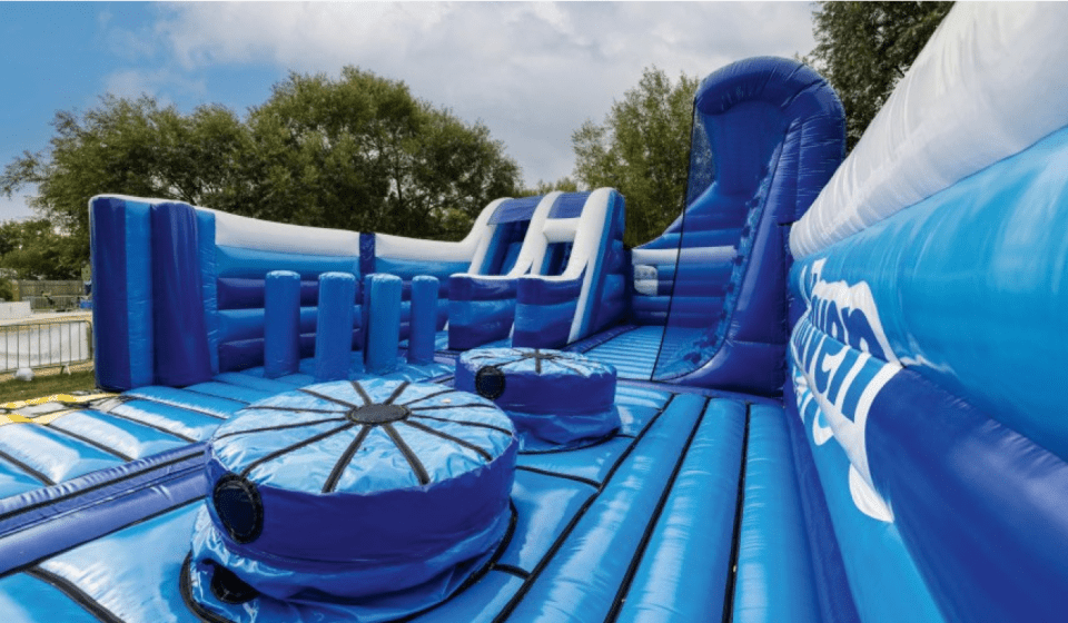 An inflatable course is also part of the plans