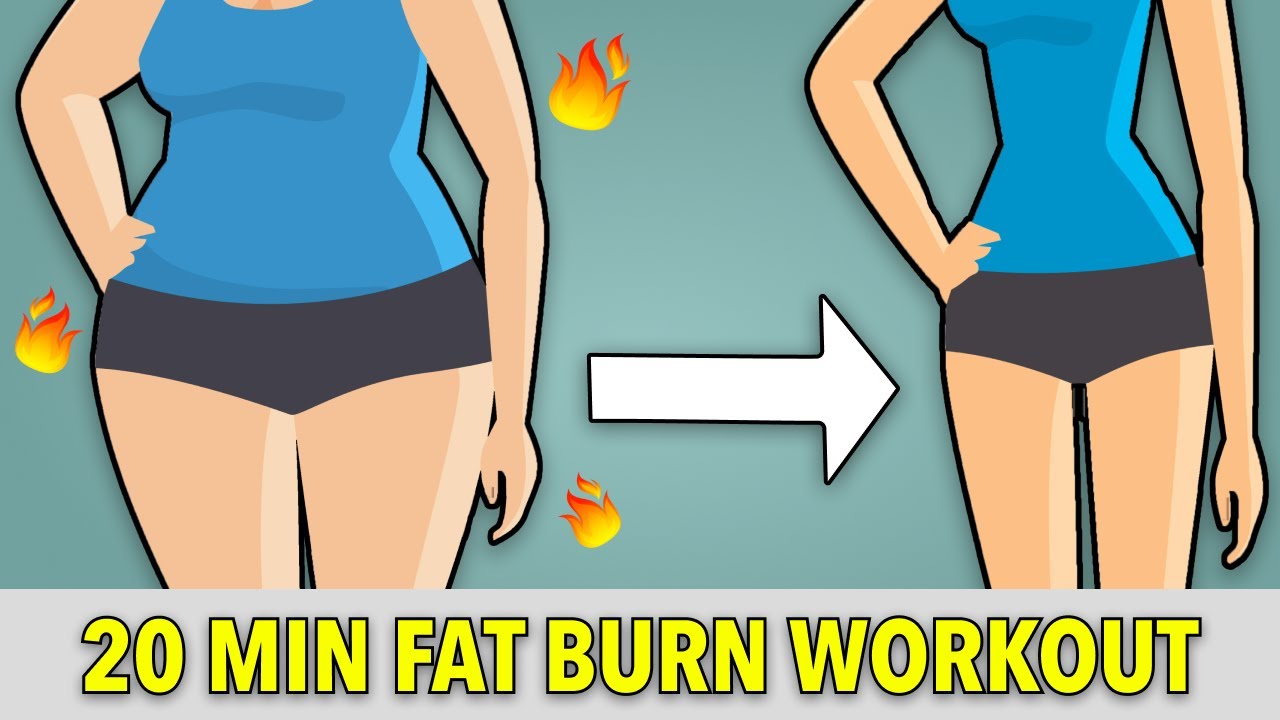 20-MINUTE FULL BODY WORKOUT - SIMPLE FAT BURNING EXERCISE