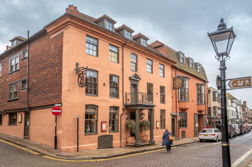 The George in Rye is a popular hotel to visit