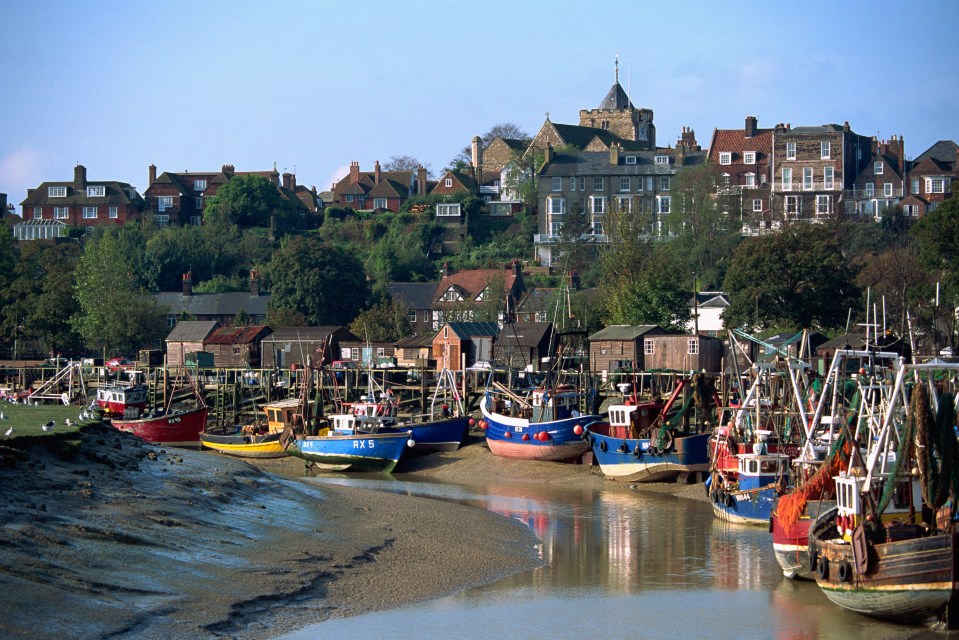 The English town is just over an hour from London