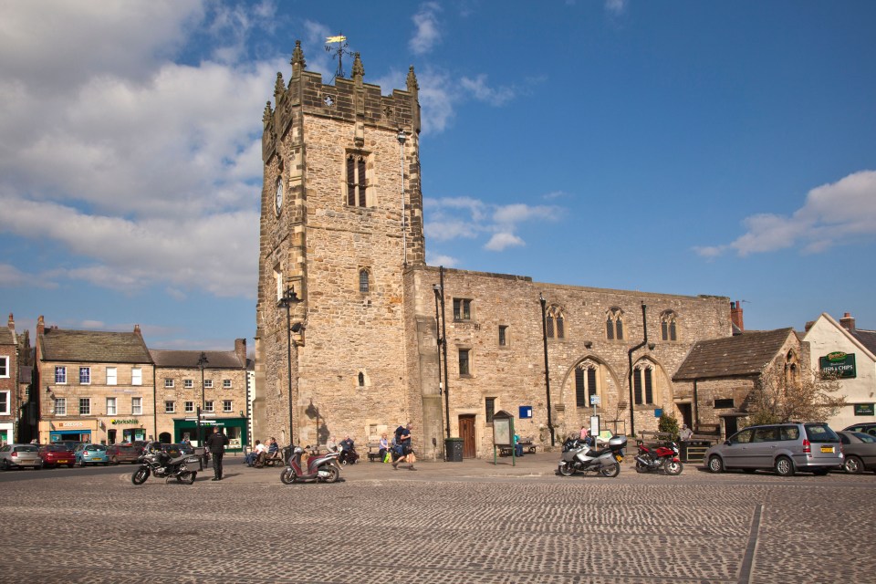 The Green Howards Museum is located inside a church