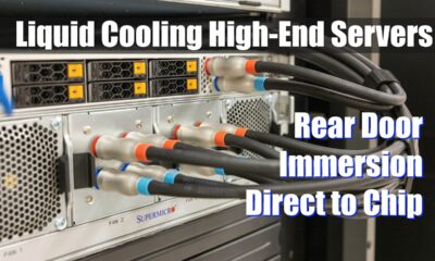 Liquid Cooling High-End Servers Direct to Chip, Rear Door, and Immersion Cooling