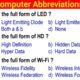 Computer Abbreviations Questions and Answers