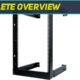 16U Open Wall Mount Frame Rack - Best Choice for Server Organization