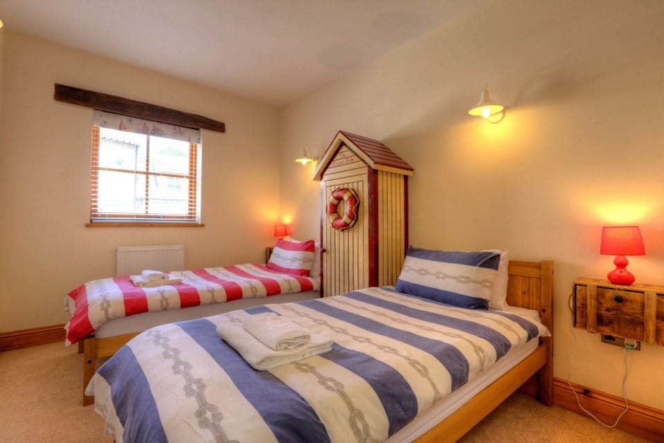 The holiday complex has three cottages, with enough space for six guests in each