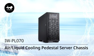 InWin Air/Liquid Cooling Pedestal Server Chassis ｜IW-PL070