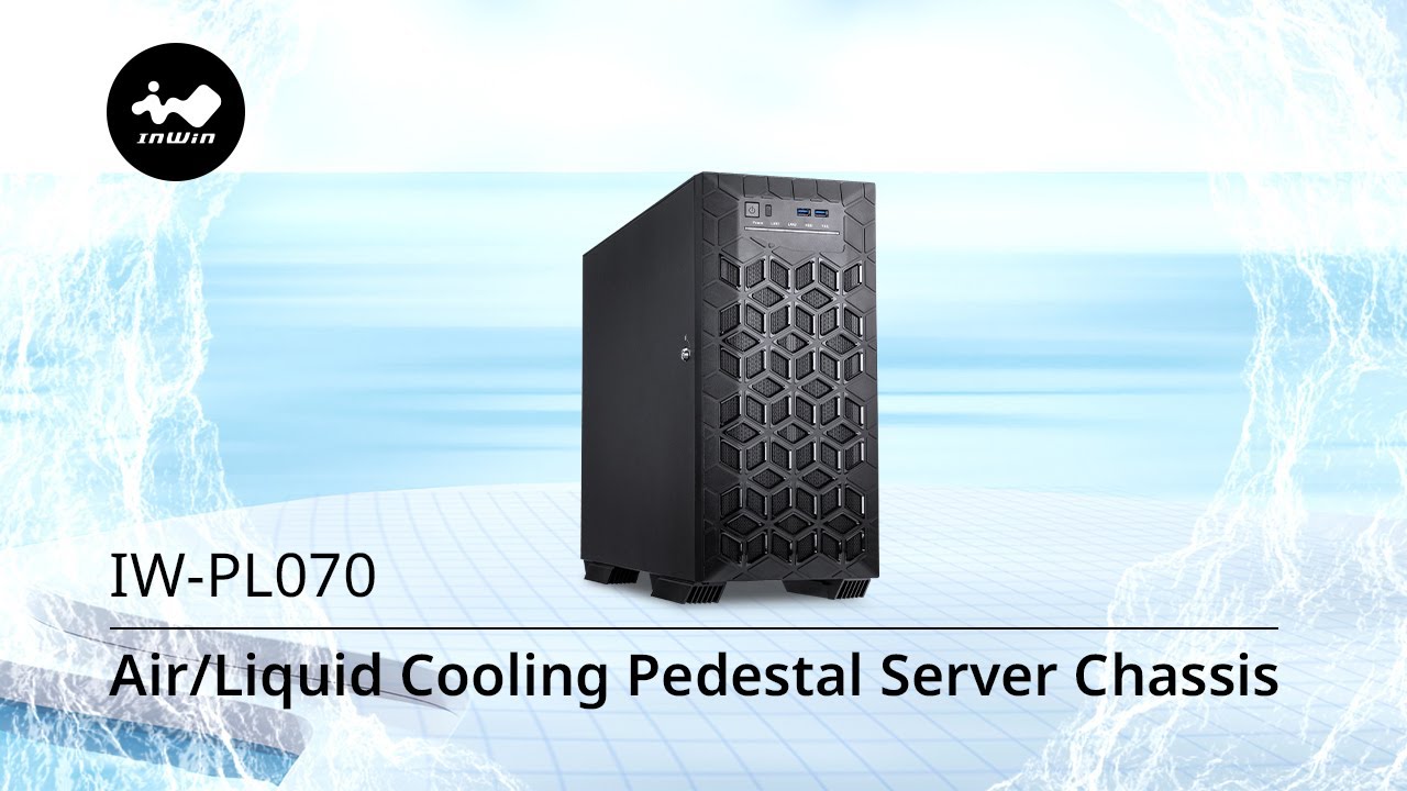 InWin Air/Liquid Cooling Pedestal Server Chassis ｜IW-PL070