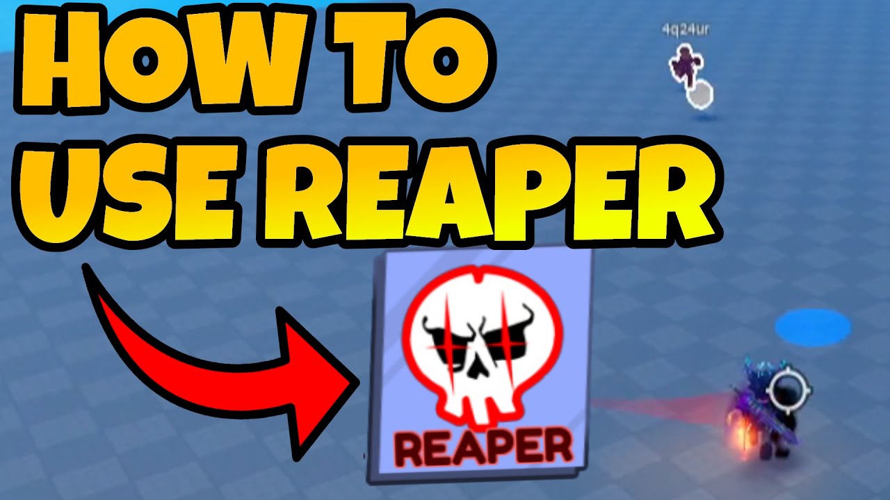 How To Use The Reaper Ability In Roblox Blade Ball (Insane Ability)